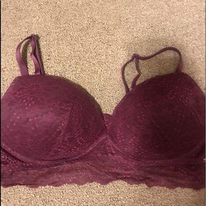 Pink Victoria’s Secret push up bra